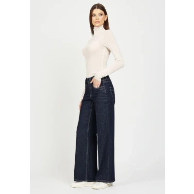 Abbildung von GANG Weite Jeans 94MEDINA WIDE mit Knopfverschluss