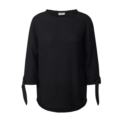 Abbildung von Cecil Bluse Bluse, Damen, Größe: Medium, Schwarz