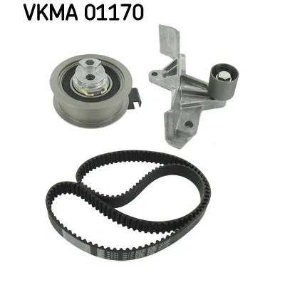 Abbildung von SKF VKMA 01170 Zahnriemensatz 150 mit abgerundetem Zahnprofil AUDI: A6 C5 Avant, A4 B5 Limousine, Avant
