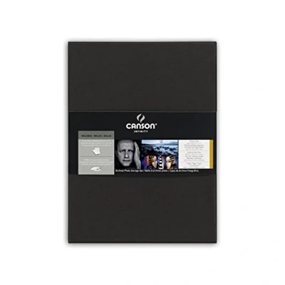 Abbildung von CANSON Archival Photo/Storage 32x24x4cm Box, Schwarz, 1 Ideal für professionelle Fotografen