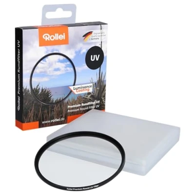 Abbildung von Rollei F:X Pro Rundfilter (49 mm, UV Filter) Schraubfilter aus Gorilla®* Glas mit hoher Farbtreue und Reflexionsfreiheit