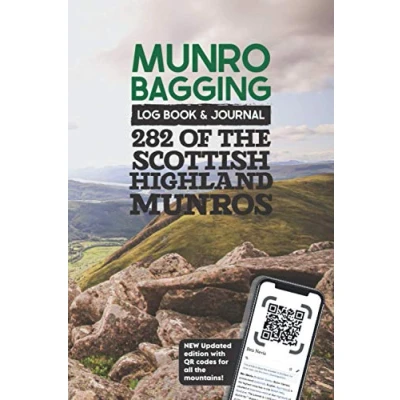 Abbildung von Munro Bagging Log Book &amp; Journal 282 Of The Scottish Highland Munros: Hiking Scotlands Highest Peaks, Pocket Size Record With all Mountains over 3000ft