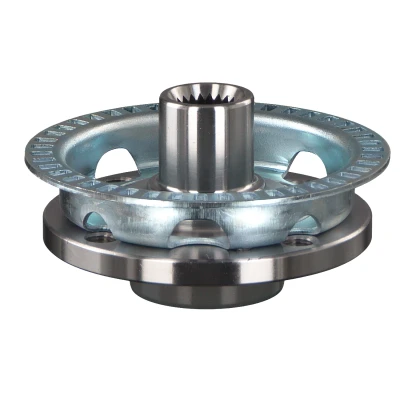 Abbildung von FEBI BILSTEIN 01902 Radnabe 4 100 mit ABS Sensorring, ohne Radlager Vorderachse VOLKSWAGEN: Lupo / 3L, Polo III Schrägheck
