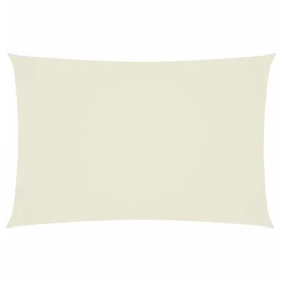 Abbildung von vidaXL Sonnensegel Oxford Gewebe Rechteckig 2x4 m Creme, (1 tlg)