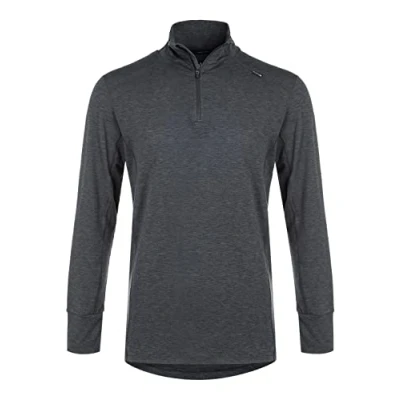 Abbildung von Elite LAB Midlayer CORE X1 Langarmshirt, Herren, Größe: Large, Black melange