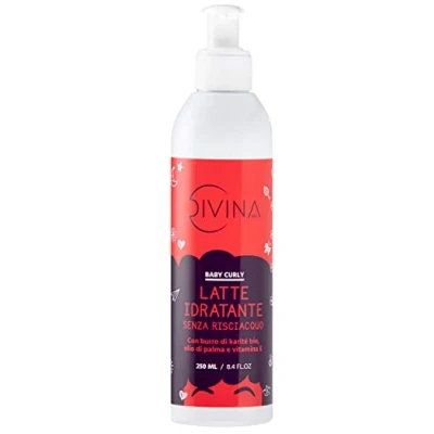 Abbildung von Baby Curly Feuchtigkeitsspendende No Rinse Milch für Babys mit Afro und lockigem Haar Sheabutter (250ml)