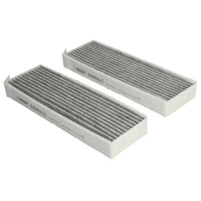 Abbildung von HENGST FILTER E6902LC 2 Innenraumfilter Aktivkohlefilter 255 82 30 OPEL: Corsa F Schrägheck, Mokka II, JEEP: Compass, PEUGEOT: 208 II Schrägheck