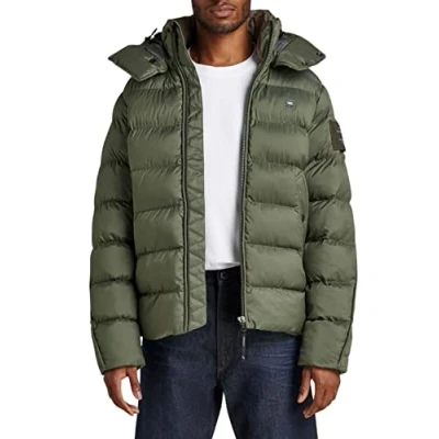 Abbildung von G STAR RAW Herren Whistler Padded Hooded Jacke, Grün (lt hunter D20100 D199 8165), XS