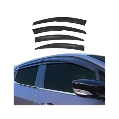 Abbildung von 4X Windabweiser Regenabweiser kompatibel mit Hyundai Elantra 2010 2016 Acryl Dunkel