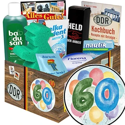 Abbildung von 60. Geburtstag / Geschenke für Oma/Pflegebox aus der DDR
