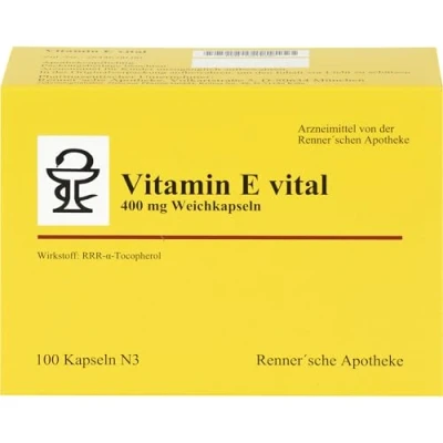 Abbildung von Vitamin E Vital 400 mg Rennersche Apothe 100 St