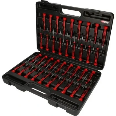 Abbildung von KS TOOLS 500.7150 Schraubendrehersatz 37 Kunststoffkoffer