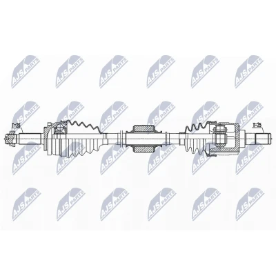 Abbildung von Antriebswelle NTY NPW HY 617