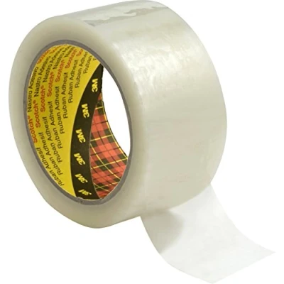 Abbildung von Scotch Verpackungsklebeband 371 50mm x 66m, 0,048mm dick Paketband transparent &amp; lösungsmittelfrei zum Verschließen leichter und mittelschwerer Kartonagen 6 er Pack