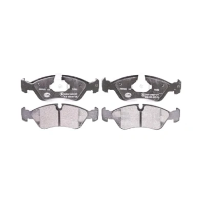 Abbildung von HELLA 8DB 355 007 761 Bremsbelagsatz für Verschleißwarnanzeiger vorbereitet OPEL: Astra F CC, Vectra B Limousine, DAEWOO: Lanos Limousine