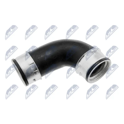 Abbildung von NTY GPP VW 023 Ladeluftschlauch Gummi mit Gewebeeinlage SEAT: Toledo 3, Leon II Schrägheck, Altea, VOLKSWAGEN: Touran I, Passat B6 Variant