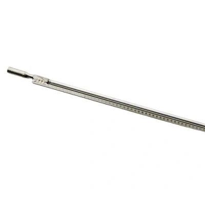 Abbildung von Guyker Halsstab, Titanlegierung, E Gitarre, 2 Gang Einstellung, Trussrod Head Luthier Werkzeug, Länge 610 mm