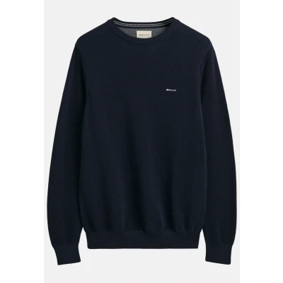 Abbildung von GANT C NECK Strickpullover, Herren, Größe: 4XL, Evening blue