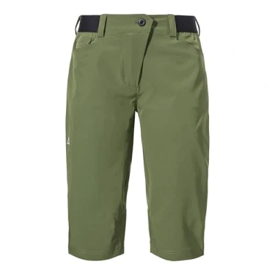 Abbildung von Schöffel 3/4 BIKE Capri Style Keitele Outdoor Shorts, Damen, Größe: 40, Grün
