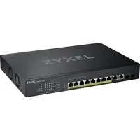 Abbildung von Zyxel NebulaFlex Smart Managed PoE++ Switch von mit 8 Ports Multi Gigabit + 2 10G Kupfer Fiber 375 W [XS1930 12HP], XS1930 12HP ZZ0101F, Schwarz