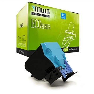 Abbildung von 1x MWT Toner für Konica Minolta Bizhub C 35 P ersetzt A0X5452 TNP22C Cyan Blau