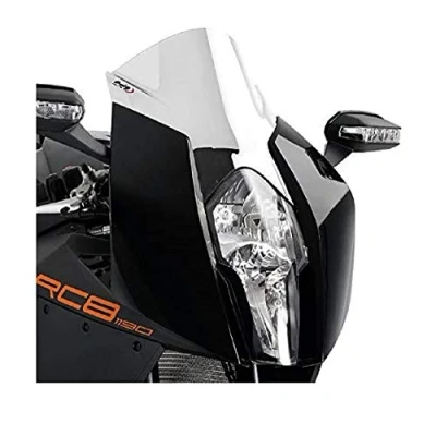 Abbildung von Puig 4944W Kuppel Racing KTM RC8 08 13/RC8r 09 14, Transparent/Klar