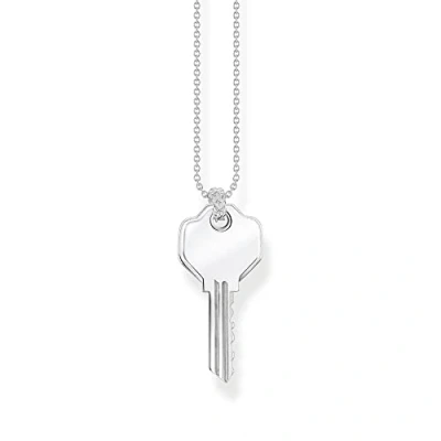 Abbildung von Thomas Sabo Halskette mit Anhänger in Form eines Schlüssels Sterling Silber, KE2129 001 21 L45V
