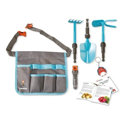 Abbildung von Gardena Gartenset mit Bauchtasche für Kinder