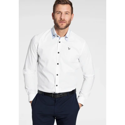 Abbildung von Bruno Banani Langarmhemd &quot;Button down Kragen, das perfekte Hemd für viele Anlässe&quot;