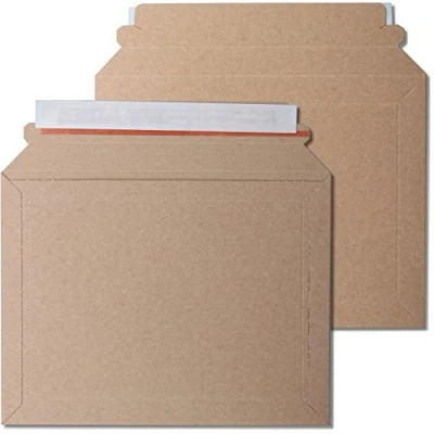 Abbildung von kraftmax 50 x Premium Verpackung/Versandtaschen Frustfreie Versandtasche aus Pappkarton DIN A5 23,5 18 cm