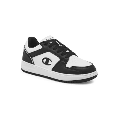 Abbildung von Champion Rebound 2.0 LOW Unisex Basketballschuh White/new black für Kinder, Größe: 36, Schuhe