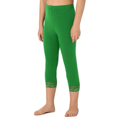Abbildung von Merry Style Mädchen 3/4 Leggings MS10 293(Grün,152 cm)