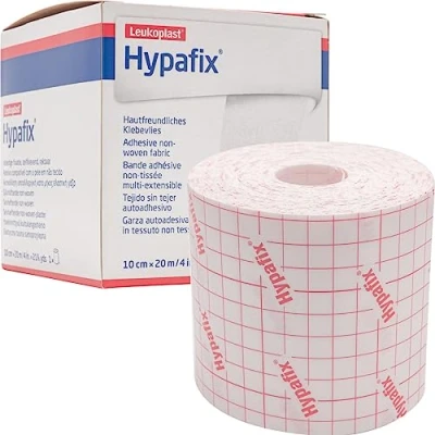 Abbildung von Bsn Medical Fixierpflaster Leukoplast Hypafix Klebevlies, hautfreundlich, 20 m lang, 1 Stück