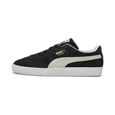 Abbildung von Puma Classic XXI Sneaker low, Größe: 43, Black/white Veloursleder