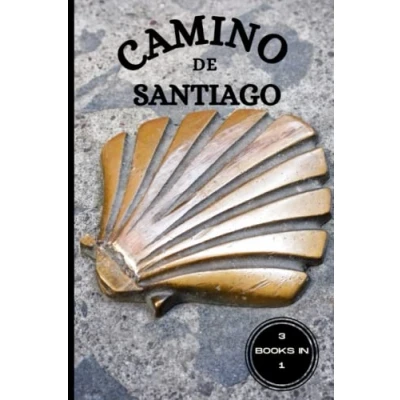 Abbildung von Light travel planner &amp; Journal Bucket List with prompts for pilgrims who to Spain walk the Camino de Santiago (Way of S. James): ... travellers. Guided interactive