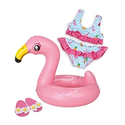 Abbildung von Puppen Schwimmset Flamingo Ella, Gr. 35 45 cm