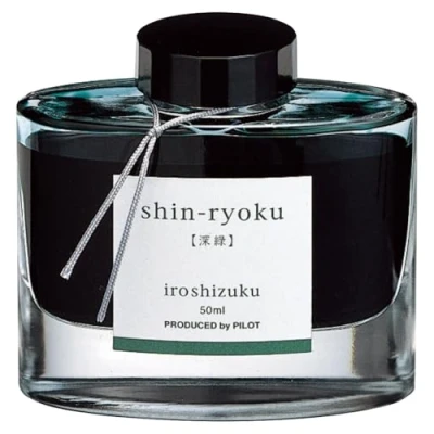 Abbildung von Pilot Tintenglas Iroshizuku 50ml (shin ryoku) Forest Green
