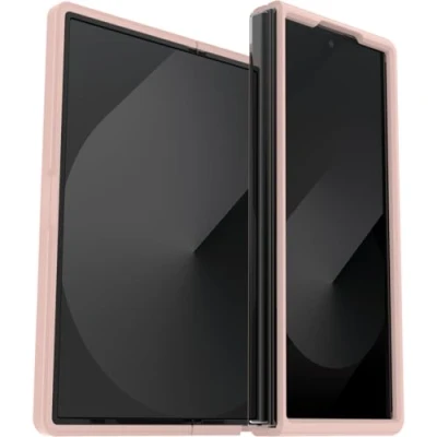 Abbildung von OtterBox Thin Flex Hülle für Samsung Galaxy Z Fold6, stoßfest, sturzsicher, dünne Zweiteilige schützende Hülle, Getestet nach Militärstandard, Faltbare Handys, Rosa