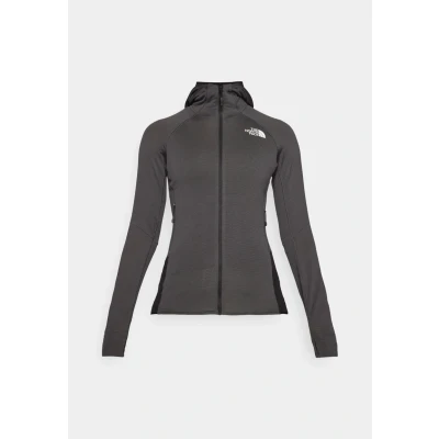 Abbildung von The North Face BOLT Polartec Hoodie Sweatjacke, Damen, Größe: 34/36, Asphalt grey/black
