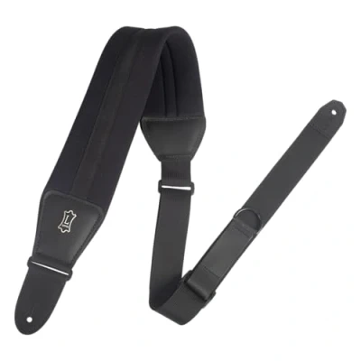 Abbildung von Levy&#039;s MRHNP3 BLK Gitarrengurt Right Height Comfort Neoprene 3 1/4&quot; Black