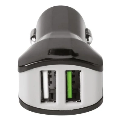Abbildung von Autoladegerät USB von Celly Schwarz Kunststoff
