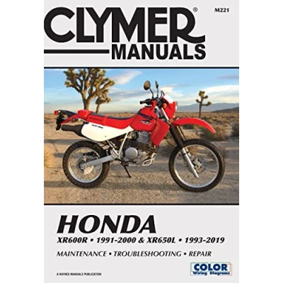 Abbildung von Honda Xr600r 1991 2000 &amp; Xr650l 1993 2019 Clymer Manual: Maintenance Troubleshooting Repair (Clymer Powersport, M221)