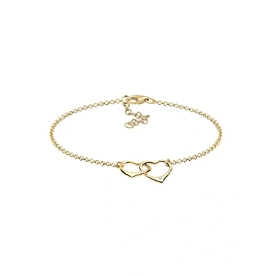 Abbildung von DIAMORE Armband Damen Herz Motiv Filigran mit Diamant (0.02 ct.) aus 925 Sterling Silber