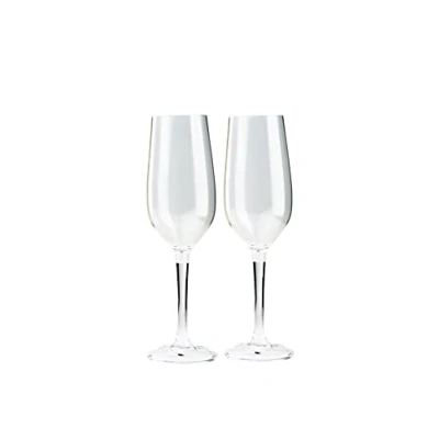 Abbildung von GSI Outdoors Nesting Champagne Flute Set Gläser, durchsichtig, Einheitsgröße
