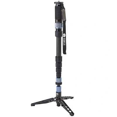 Abbildung von SIRUI P 426SR Einbeinstativ mit Standspinne (20 neigbar, 360 drehbar, Carbon)