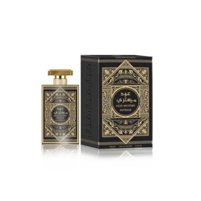 Abbildung von AL WATANIAH Oud Mystery Intense Luxus Unisexparfüm, Eau de Parfum 100ml, holzig und rätselhaft im Duft