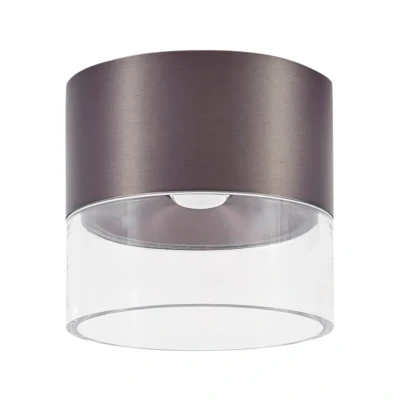 Abbildung von Lindby LED Deckenleuchte Dalila, schwarz, Ø 10 cm, Aluminium