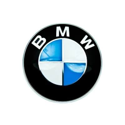 Abbildung von BMW Motorhaubenemblem, original