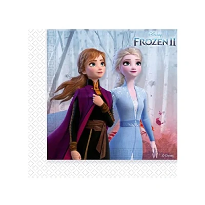 Abbildung von Frozen 2 Servietten 33x33cm 20 Teile