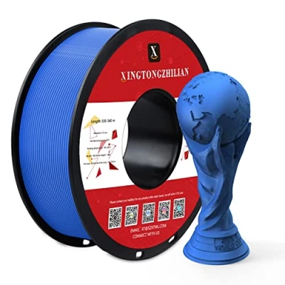 Abbildung von PETG+ Filament 1.75mm, 3D Drucker Filament, Maßgenauigkeit +/ 0.02mm,3D Druck Materialien für Drucker, 1Kg/ 1 Spule Blau